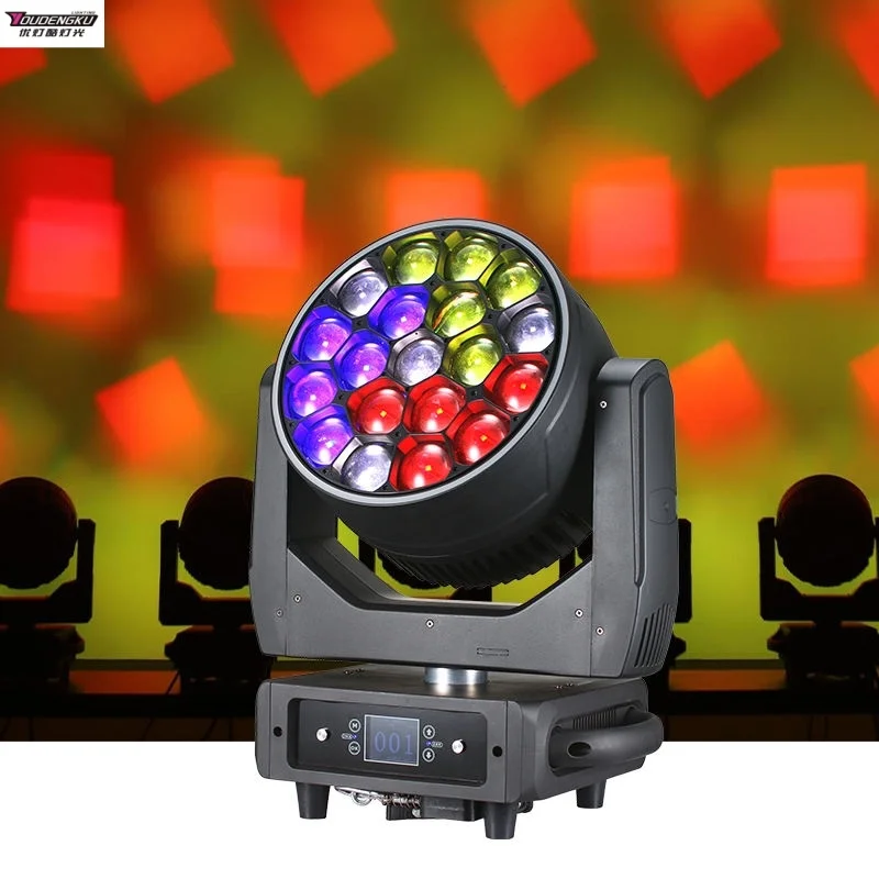 1 piece 19x80W RGBW 4in1 LED Moving Head Wash Beam Light Single Point Control DMX512 waterproof moving head led Club Stage Light
1 piece 19x80W RGBW 4in1 LED Moving Head Wash Beam Light Single Point Control DMX512 waterproof moving head led Club Stage Light