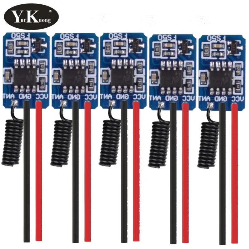 Small Transmitter PCB 1527 Tiny Remote Control board 3V3.7V4.5V6V7.4V12V input power transmitting signal embed push button Smart
Small Transmitter PCB 1527 Tiny Remote Control board 3V3.7V4.5V6V7.4V12V input power transmitting signal embed push button Smart