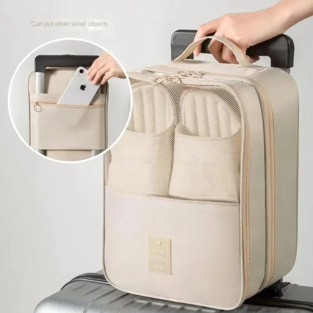 Double Layer Shoes Storage Bag Breathable Mesh Hanging Travel Shoe Bag Space-saving Large Capacity Shoes Packaging Pouch
Double Layer Shoes Storage Bag Breathable Mesh Hanging Travel Shoe Bag Space-saving Large Capacity Shoes Packaging Pouch