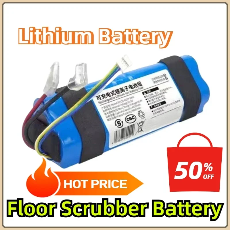 Rechargeable Floor Scrubber Battery H12 PRO Accessory 21.6V For Dreame H11/H12Max Lithium Battery Pack of The Floor Scrubber
Rechargeable Floor Scrubber Battery H12 PRO Accessory 21.6V For Dreame H11/H12Max Lithium Battery Pack of The Floor Scrubber