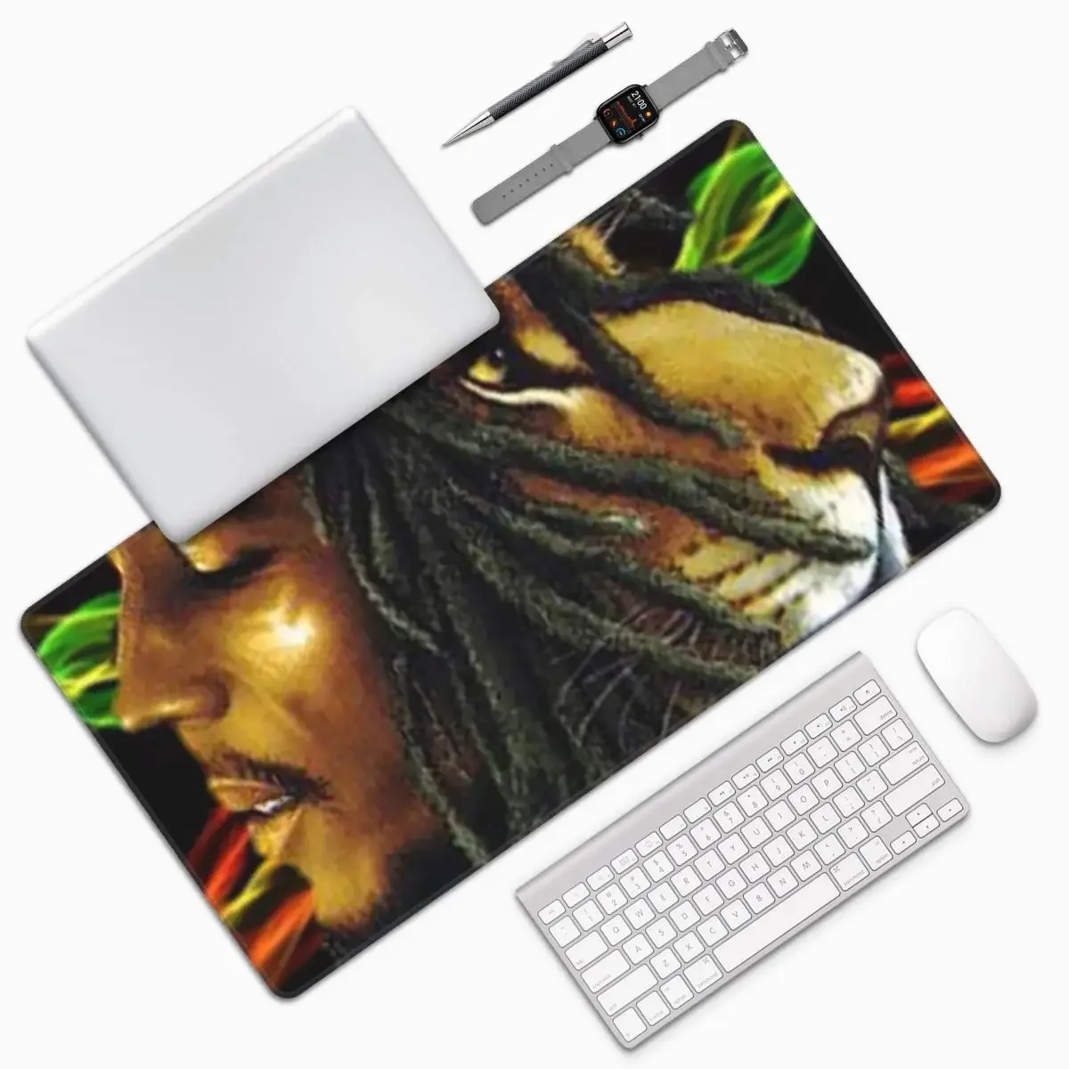 Jamaica Singer Reggae Rock Bob Marley Large Mouse Pad Computer Keyboard Mouse Mat Gamer PC Laptop Desk Mat
Jamaica Singer Reggae Rock Bob Marley Large Mouse Pad Computer Keyboard Mouse Mat Gamer PC Laptop Desk Mat