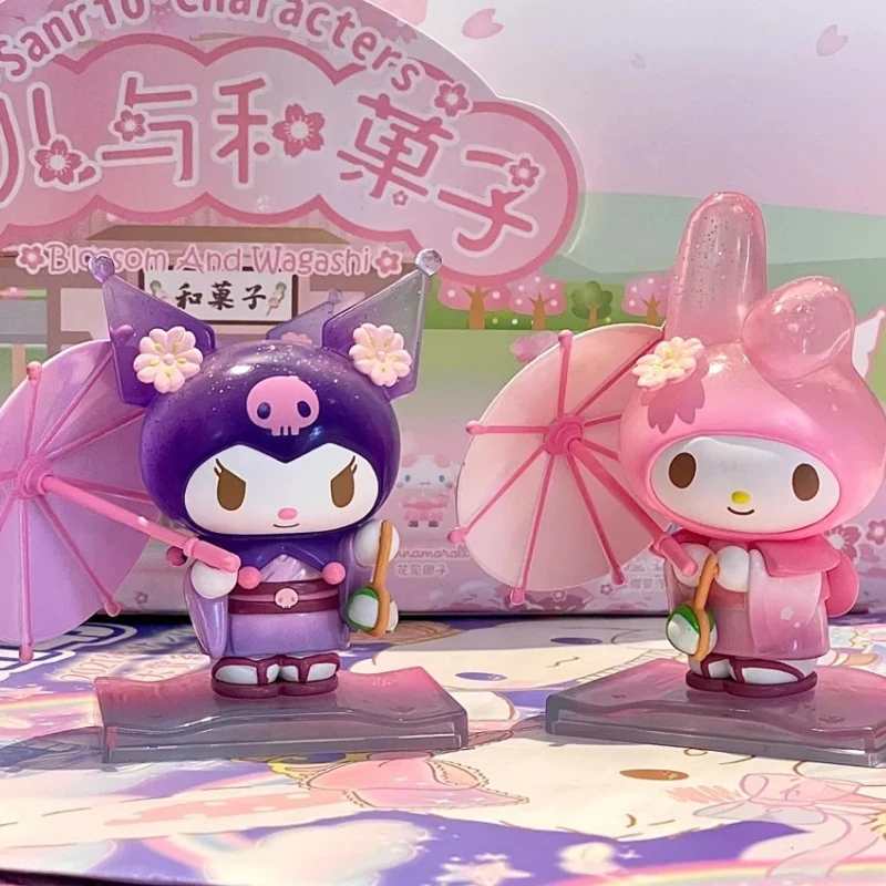 Оригинальная аниме-фигурка Sanrio Blind Box Kuromi My Melody Cinnamoroll, экшн-фигурки серии «Цветение и Парики», подарки из мультфильмов
Оригинальная аниме-фигурка Sanrio Blind Box Kuromi My Melody Cinnamoroll, экшн-фигурки серии «Цветение и Парики», подарки из мультфильмов