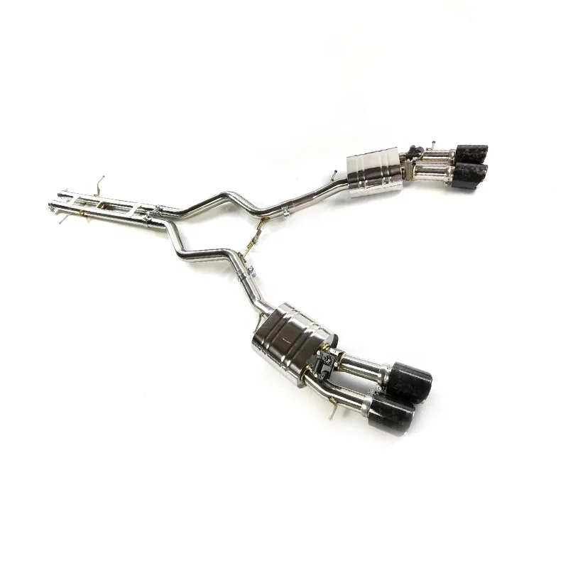 SS 304 Exhaust System Catback for Land Rover RANGE ROVER SPORT SVR 5.0i AJ V8 MK2 L494 Supercharged 575 2018 Tips
SS 304 Exhaust System Catback for Land Rover RANGE ROVER SPORT SVR 5.0i AJ V8 MK2 L494 Supercharged 575 2018 Tips