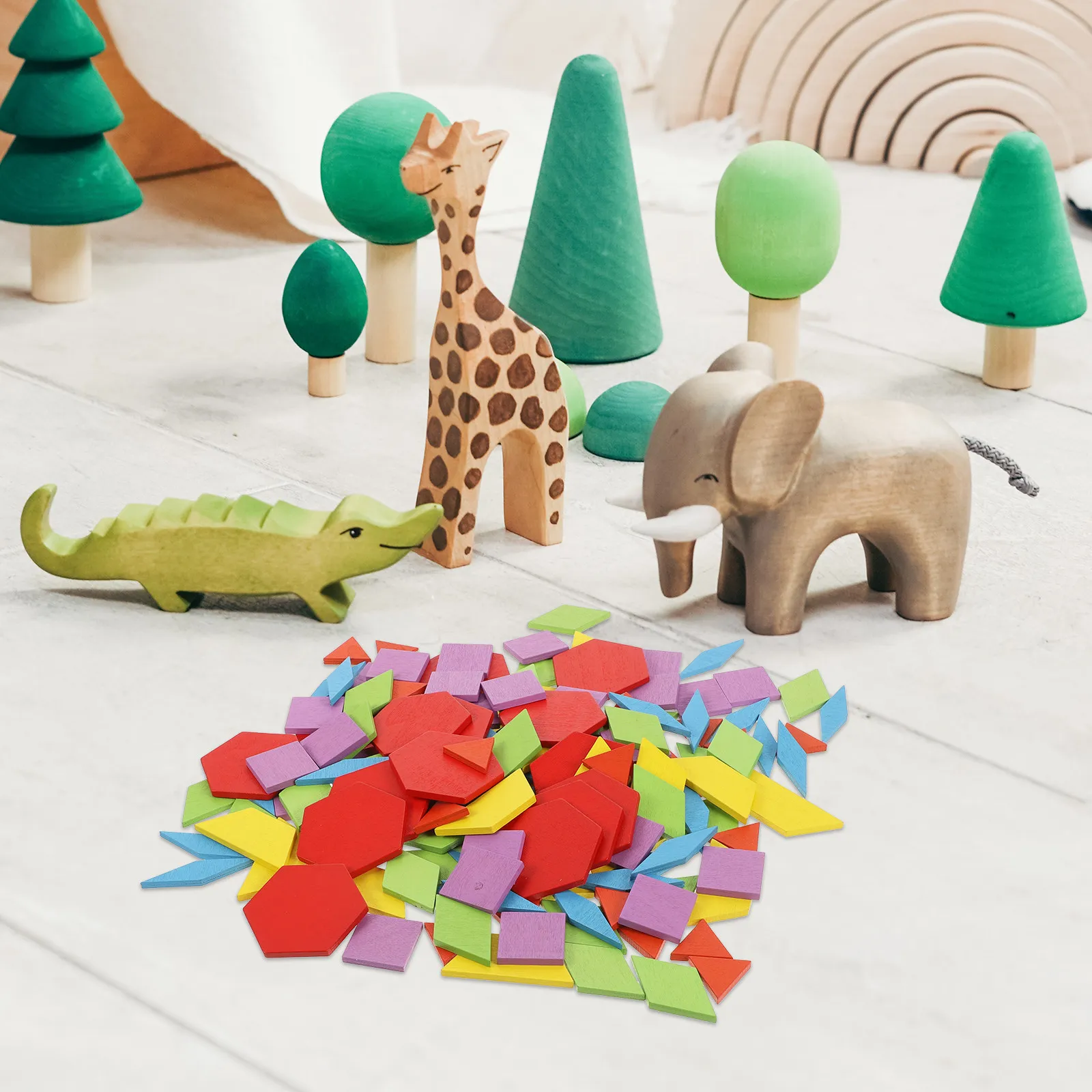 1Set Colorful Puzzles Kids Educational Learning Wooden Board Shape Preschool Toddler Jigsaw Gift Birthday Christmas
1Set Colorful Puzzles Kids Educational Learning Wooden Board Shape Preschool Toddler Jigsaw Gift Birthday Christmas