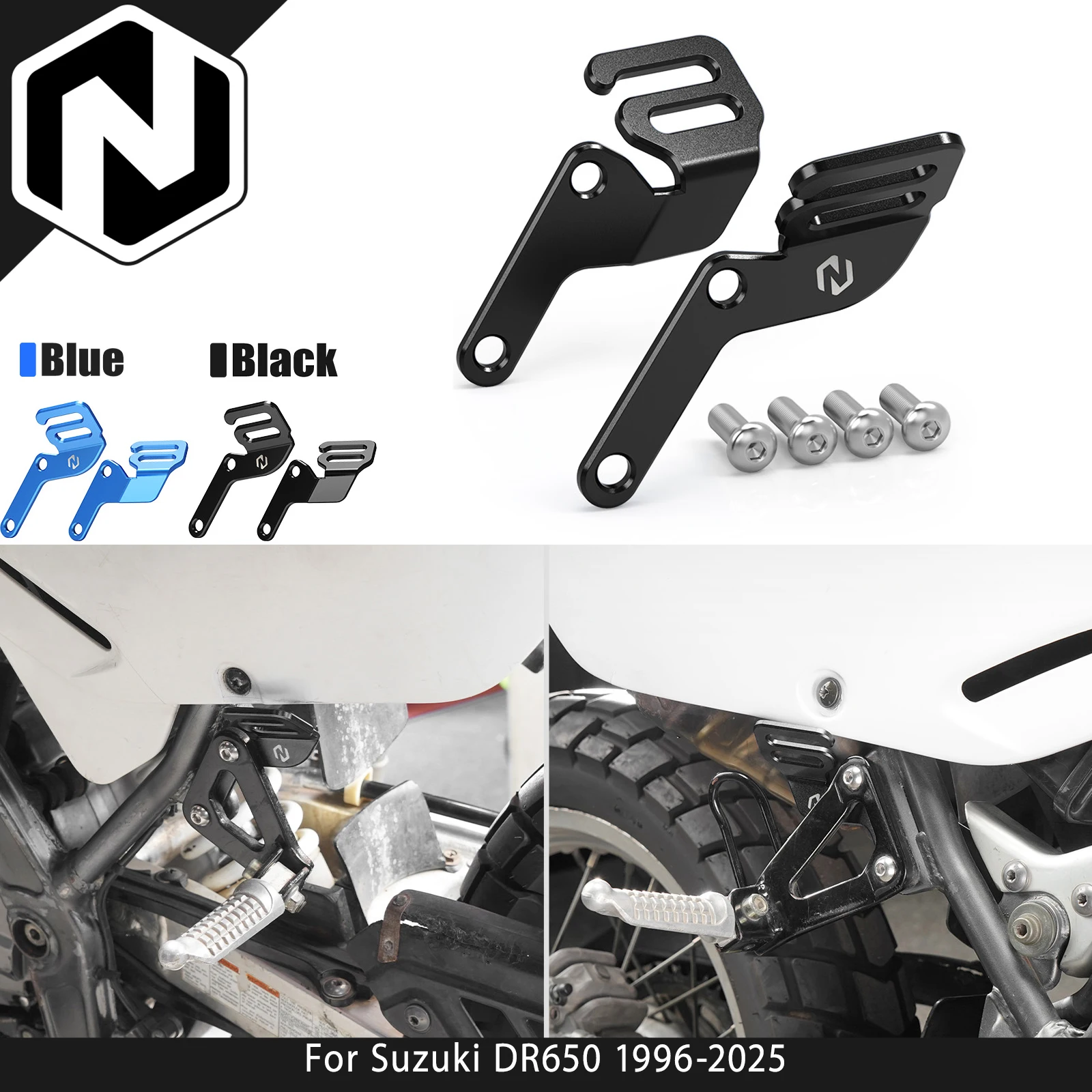 NICECNC For Suzuki DR650 1996-2025 Motorcycle Luggage Tie-Down Bracket For Suzuki DR 650 2025 2024 2023 2022 2021 2020 2019 2018
NICECNC For Suzuki DR650 1996-2025 Motorcycle Luggage Tie-Down Bracket For Suzuki DR 650 2025 2024 2023 2022 2021 2020 2019 2018