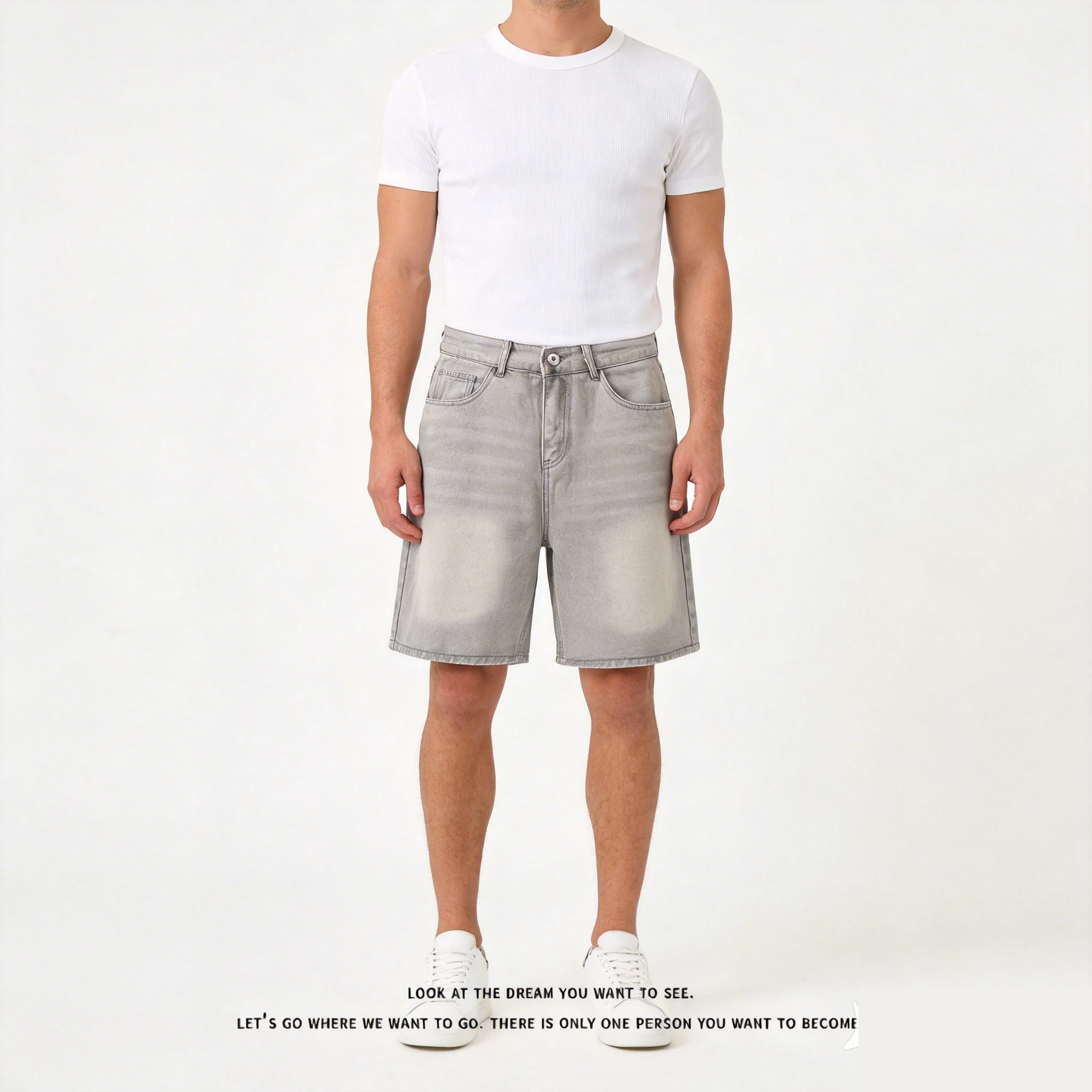 Summer Denim Shorts Men's Loose Korean Style New Retro Short Jeans Fashion Washed Casual Knee Length Pant Streetwear 5XL
Summer Denim Shorts Men's Loose Korean Style New Retro Short Jeans Fashion Washed Casual Knee Length Pant Streetwear 5XL