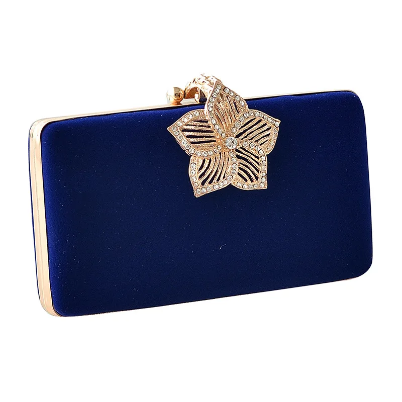 Retro Style Women's Evening Bags Fancy Hollow Flower Buckle Velvet Clutch Wedding Party Elegant Ladies Royal Blue Handbag Purse
Retro Style Women's Evening Bags Fancy Hollow Flower Buckle Velvet Clutch Wedding Party Elegant Ladies Royal Blue Handbag Purse