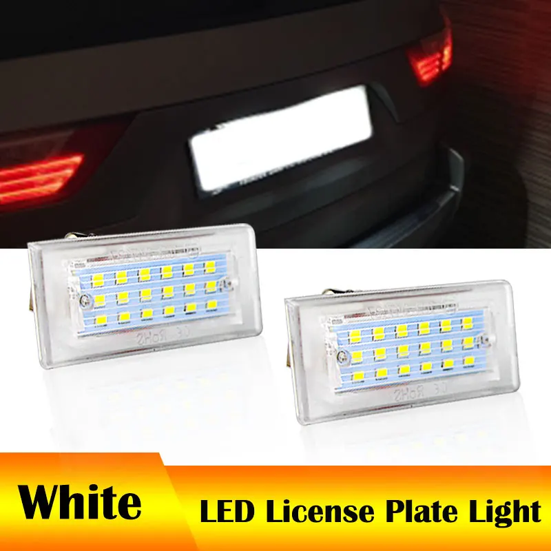 2 шт., CANbus флейта для номерного знака, лампа 18 SMD, белая для BMW E53 X5 1999-2003 E83 X3 2003-2010
2 шт., CANbus флейта для номерного знака, лампа 18 SMD, белая для BMW E53 X5 1999-2003 E83 X3 2003-2010
