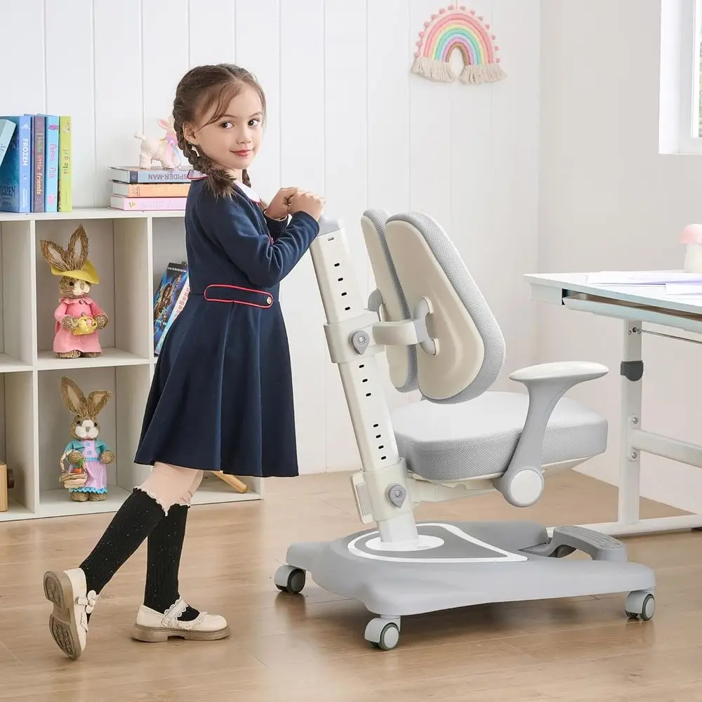 Kids Desk Chair,Ergonomic Chair: Height-Adjustable, Double Back Support – Multiunctional or Study/Work/Dining | Ideal or Kids, P
Kids Desk Chair,Ergonomic Chair: Height-Adjustable, Double Back Support – Multiunctional or Study/Work/Dining | Ideal or Kids, P