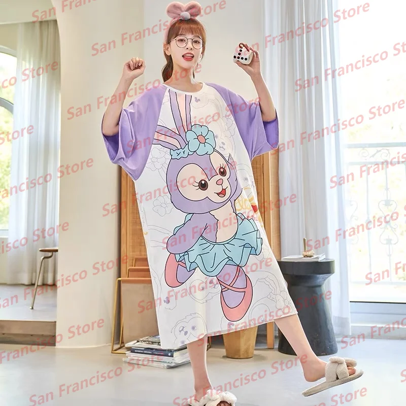 24 New Summer Disney Girl Cartoon Anime StellaLou Print Casual Long Sleeve Dress KID/Adult Parent-Child Comfort Home Cute Pajama
24 New Summer Disney Girl Cartoon Anime StellaLou Print Casual Long Sleeve Dress KID/Adult Parent-Child Comfort Home Cute Pajama