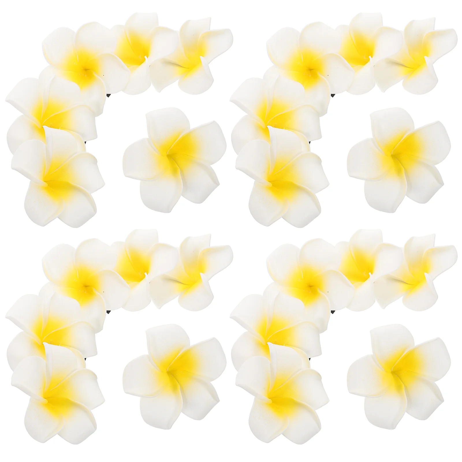 25 Pcs Realistic EVA Plumeria Claw Clips Beach Vacation Swimwear Girls Hawaiian Flower Travel Small Hair Accessories
25 Pcs Realistic EVA Plumeria Claw Clips Beach Vacation Swimwear Girls Hawaiian Flower Travel Small Hair Accessories