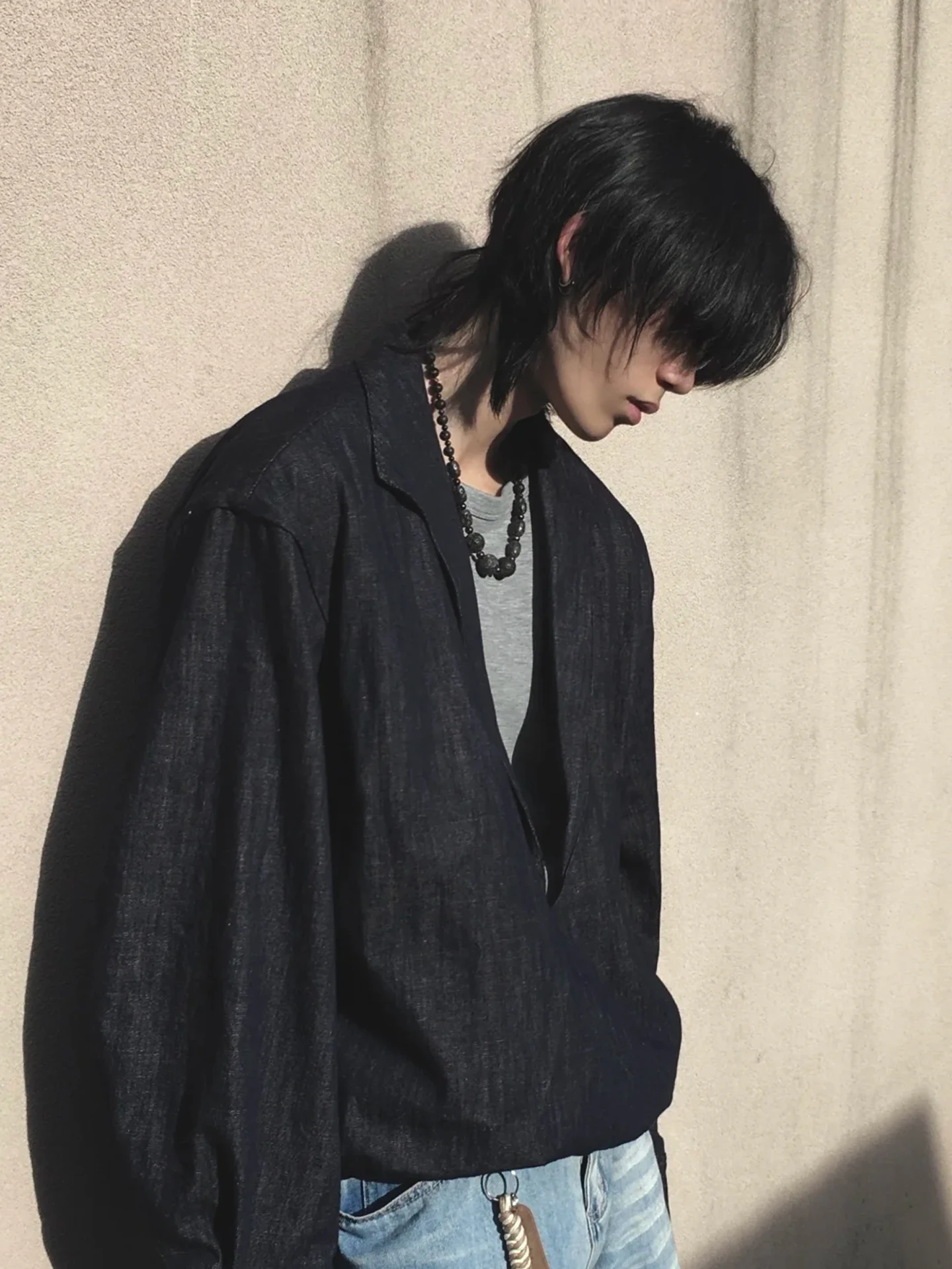 Свободный крой V-Ne Верхняя одежда ex Original Cow Color irt Верхняя одежда Американский Sle Повседневная свободная осенняя куртка
Свободный крой V-Ne Верхняя одежда ex Original Cow Color irt Верхняя одежда Американский Sle Повседневная свободная осенняя куртка