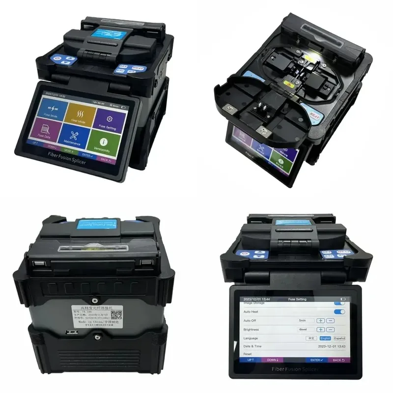 6 Motors Core Alignment Multi-language High Precision Optical Fiber Fusion Splicer with Touch Screen
6 Motors Core Alignment Multi-language High Precision Optical Fiber Fusion Splicer with Touch Screen