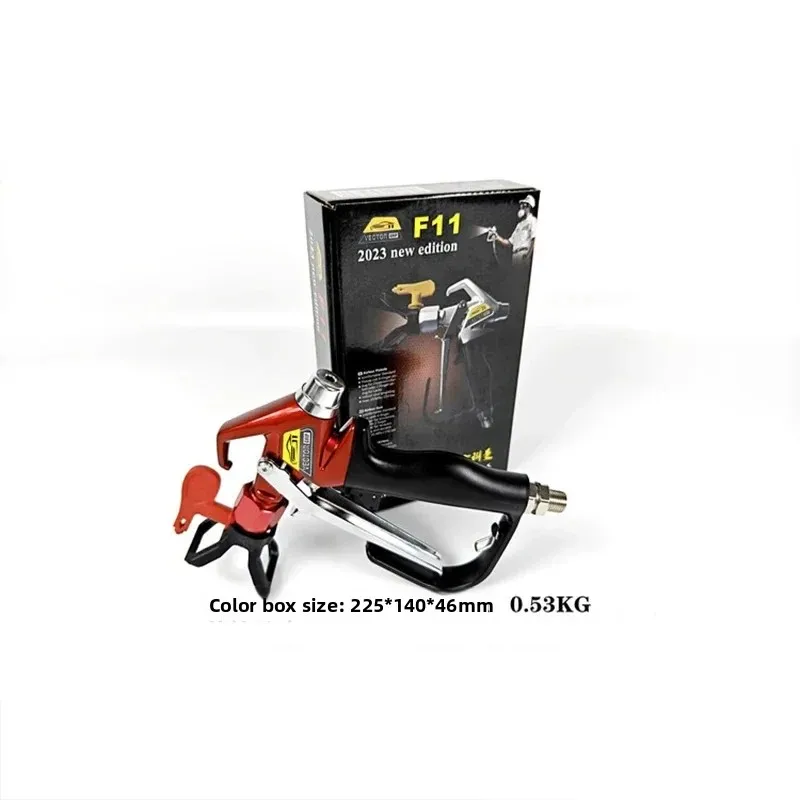 Airless Spraying Machine F11 High Qualit Airless Paint Spray Gun With 517 Spray Nozzle Guard For Pump Sprayer
Airless Spraying Machine F11 High Qualit Airless Paint Spray Gun With 517 Spray Nozzle Guard For Pump Sprayer
