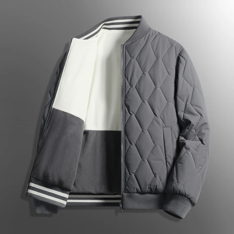 Wear Men's Fashion Autumn and Winter Puffer Cotton Coat Plus Size Mens Solid Color Zipper Cold-proof Outdoor Parkas
Wear Men's Fashion Autumn and Winter Puffer Cotton Coat Plus Size Mens Solid Color Zipper Cold-proof Outdoor Parkas