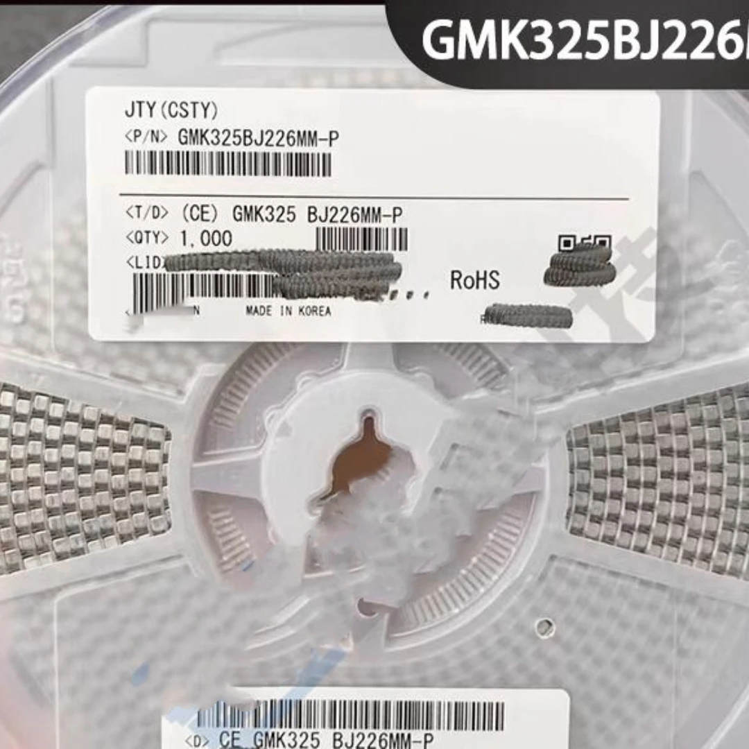 1000 шт./лот GMK325BJ226MM-P 22 мкФ 20% 35 В X5R 1210 керамические конденсаторы SMD высокого давления MLCC
1000 шт./лот GMK325BJ226MM-P 22 мкФ 20% 35 В X5R 1210 керамические конденсаторы SMD высокого давления MLCC