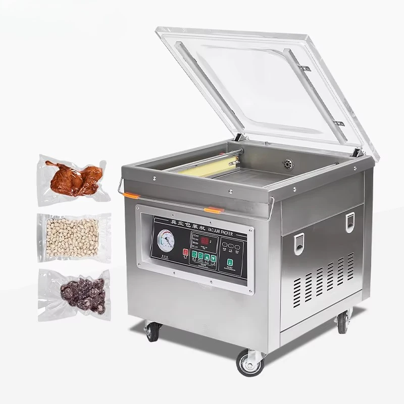 Commercial Benchtop Vacuum Packaging Chamber Sealer for Food Stainless Steel Body 110V/220V Compact Design
Commercial Benchtop Vacuum Packaging Chamber Sealer for Food Stainless Steel Body 110V/220V Compact Design