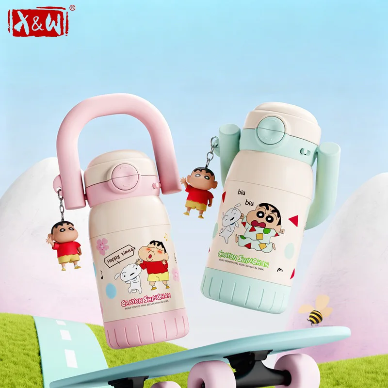 X&W Crayon Shin-Chan Vacuum Insulated Cup 680ml Stainless Steel Cartoon Thermos Straw Cup Portable Hot Cold Water Bottle For Kid
X&W Crayon Shin-Chan Vacuum Insulated Cup 680ml Stainless Steel Cartoon Thermos Straw Cup Portable Hot Cold Water Bottle For Kid