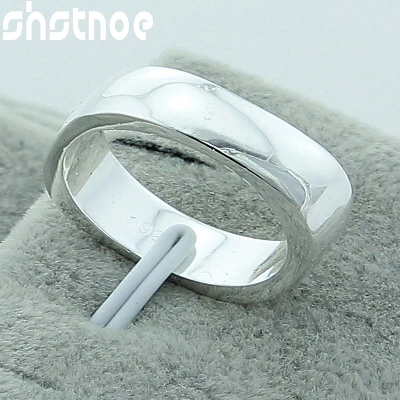 SHSTONE 925 Sterling Silver Square Smooth Ring For Man Women Engagement Wedding Charm Fashion Party Jewelry Lady Birthday Gift
SHSTONE 925 Sterling Silver Square Smooth Ring For Man Women Engagement Wedding Charm Fashion Party Jewelry Lady Birthday Gift