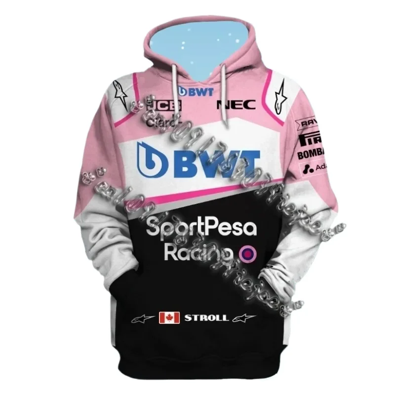 The Latest Popular BWT Racing Off-road Suit F1 Team Sports Hoodie Spring and Autumn Parent-child Wear Long-sleeved Comfortable
The Latest Popular BWT Racing Off-road Suit F1 Team Sports Hoodie Spring and Autumn Parent-child Wear Long-sleeved Comfortable