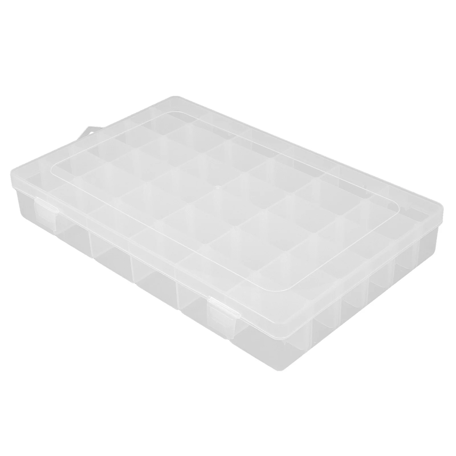 Clear Plastic Grid Storage Box with Lid for Jewelry Beads Crafts Hardware Organizer Container Compartments Small Parts Divider
Clear Plastic Grid Storage Box with Lid for Jewelry Beads Crafts Hardware Organizer Container Compartments Small Parts Divider