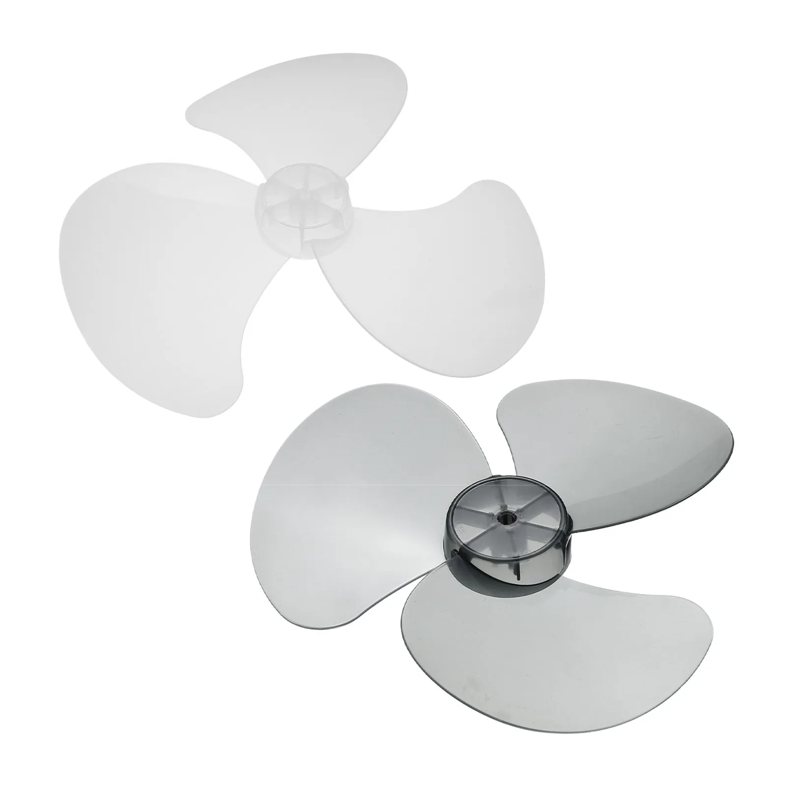 16 inch 3 Leaves Plastic Fan Blade For Standing Pedestal Floor Wall / Table Cooling Fan Transparent Black Fan Blade Summer 2pcs
16 inch 3 Leaves Plastic Fan Blade For Standing Pedestal Floor Wall / Table Cooling Fan Transparent Black Fan Blade Summer 2pcs