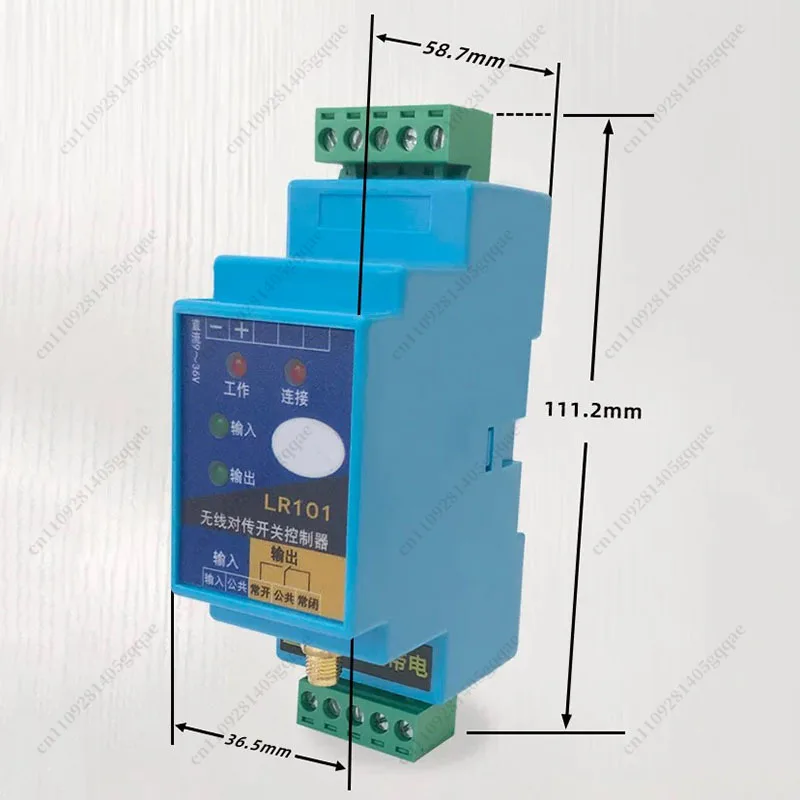 Transmitting and Receiving Pair Transmission Switch Remote Relay Receiver LR101 Switch Quantity Wireless Transmission Module
Transmitting and Receiving Pair Transmission Switch Remote Relay Receiver LR101 Switch Quantity Wireless Transmission Module