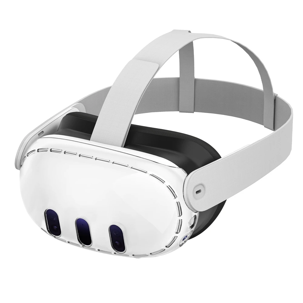 For Meta Quest 3 VR Glasses Host Protective Case High-definition and Transparent TPU Cover for Quest3
For Meta Quest 3 VR Glasses Host Protective Case High-definition and Transparent TPU Cover for Quest3