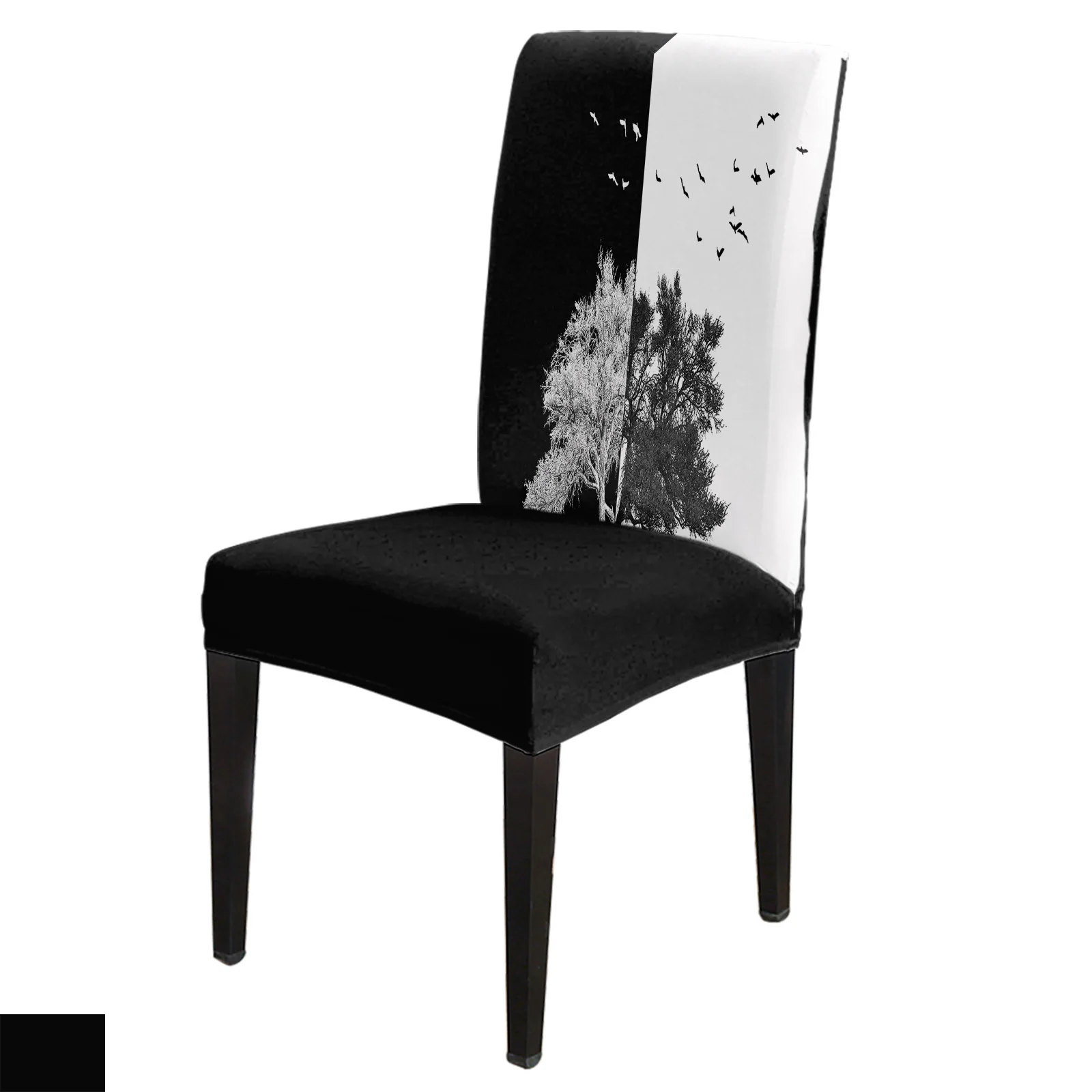 Black And White Contrast Nature Art Trees Chair Cover Dining Spandex Stretch Seat Covers Home Office Decor Desk Chair Case Set
Black And White Contrast Nature Art Trees Chair Cover Dining Spandex Stretch Seat Covers Home Office Decor Desk Chair Case Set