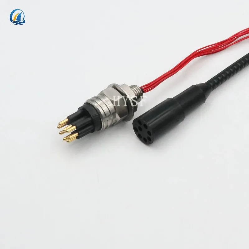 Waterproof Connector Standard 8-core Male and Female Cable, Waterproof up to 7000 Meters, with Sufficient Supply
Waterproof Connector Standard 8-core Male and Female Cable, Waterproof up to 7000 Meters, with Sufficient Supply