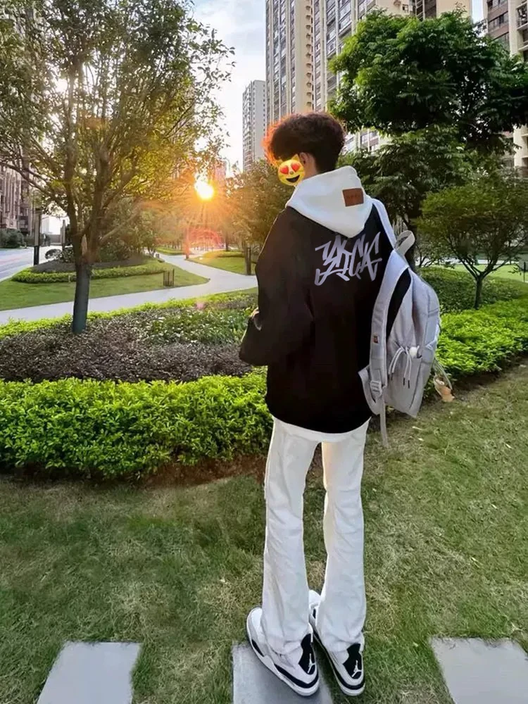 American High Street Embroidered Flight Jaet Men's Spring Autumn Oversize Loose Baseball Coat Windproof Long Sve Zipper
American High Street Embroidered Flight Jaet Men's Spring Autumn Oversize Loose Baseball Coat Windproof Long Sve Zipper