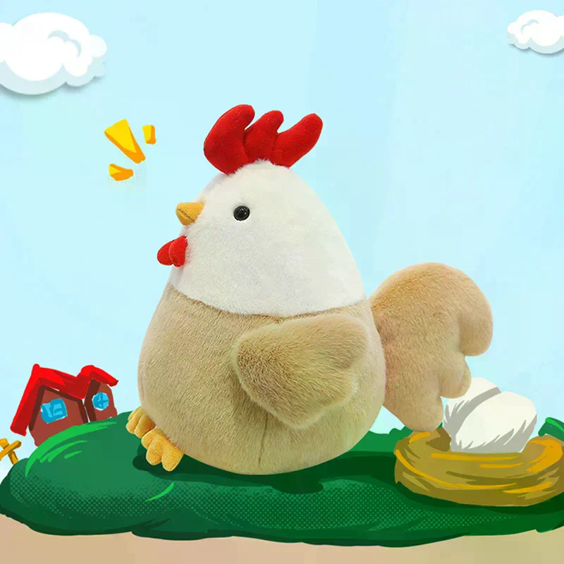 Children Birthday Gifts Cute Chicken Plush Doll Toys Animal Hen Plush Toy Boys Girls Sleeping Soft Stuffed Chicken Doll
Children Birthday Gifts Cute Chicken Plush Doll Toys Animal Hen Plush Toy Boys Girls Sleeping Soft Stuffed Chicken Doll