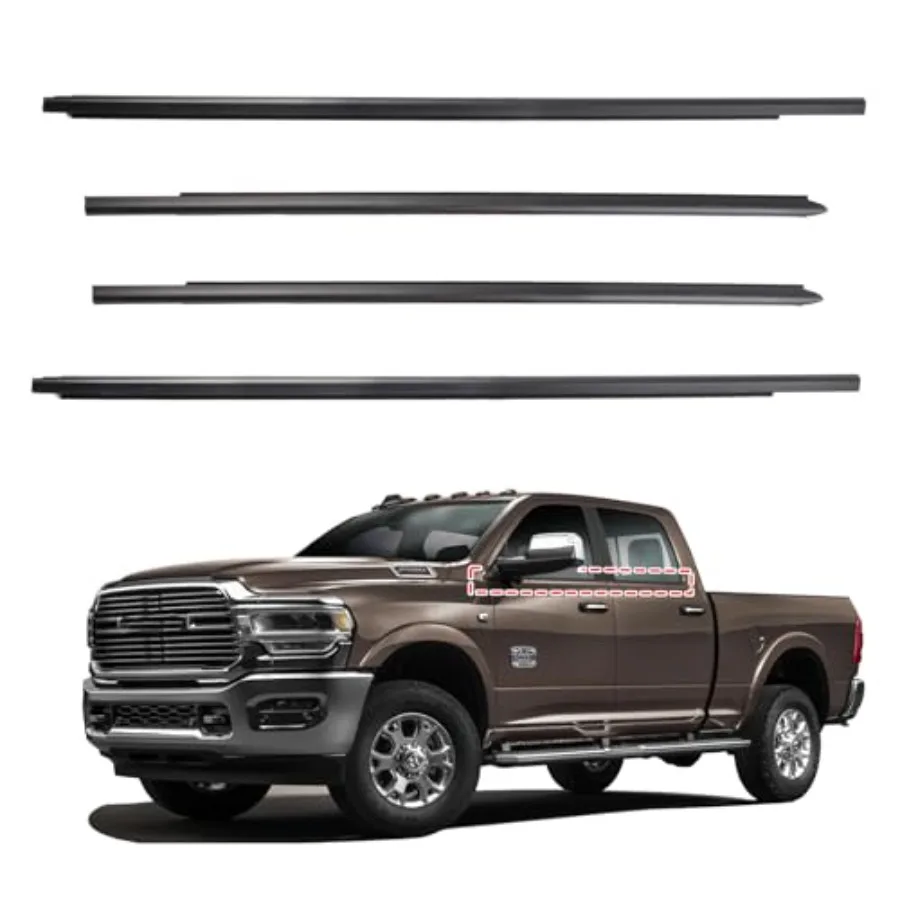 Weatherstrip Window Molding Trim Seal For 1500 2500 3500 4500 5500 Truck Crew Cab, Black Outer Door Window Trim Seal Belt, Repl
Weatherstrip Window Molding Trim Seal For 1500 2500 3500 4500 5500 Truck Crew Cab, Black Outer Door Window Trim Seal Belt, Repl