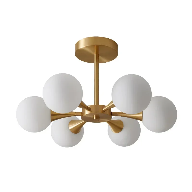 Copper Nordic Glass Balls Minimalism LED Ceiling Chandelier Creative for Living Dining Room Bedroom Corridor Home Decor
Copper Nordic Glass Balls Minimalism LED Ceiling Chandelier Creative for Living Dining Room Bedroom Corridor Home Decor