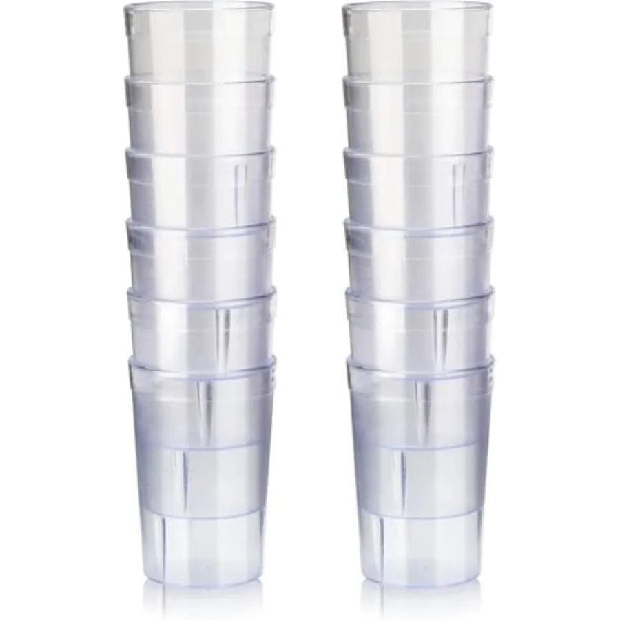 Restaurant-Grade Beverage Tumblers Clear (Set of 72 8 oz)
Restaurant-Grade Beverage Tumblers Clear (Set of 72 8 oz)