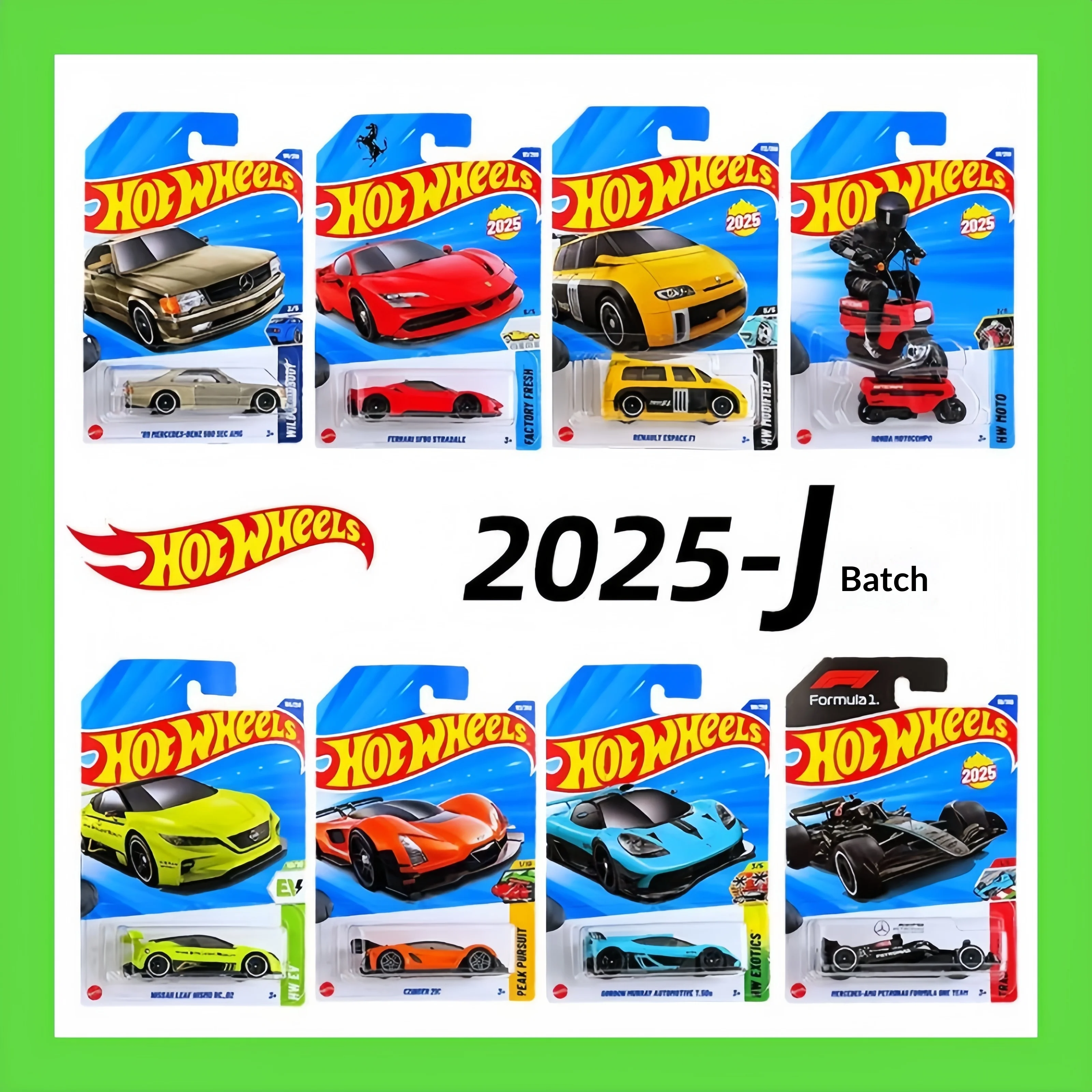 Clearance Price! Hot Wheels 2025-J Series Alloy Cars,Renault Espace FI Austin Mini Van 1:64 Die-Cast Model,Collector's Toys Gift
Clearance Price! Hot Wheels 2025-J Series Alloy Cars,Renault Espace FI Austin Mini Van 1:64 Die-Cast Model,Collector's Toys Gift