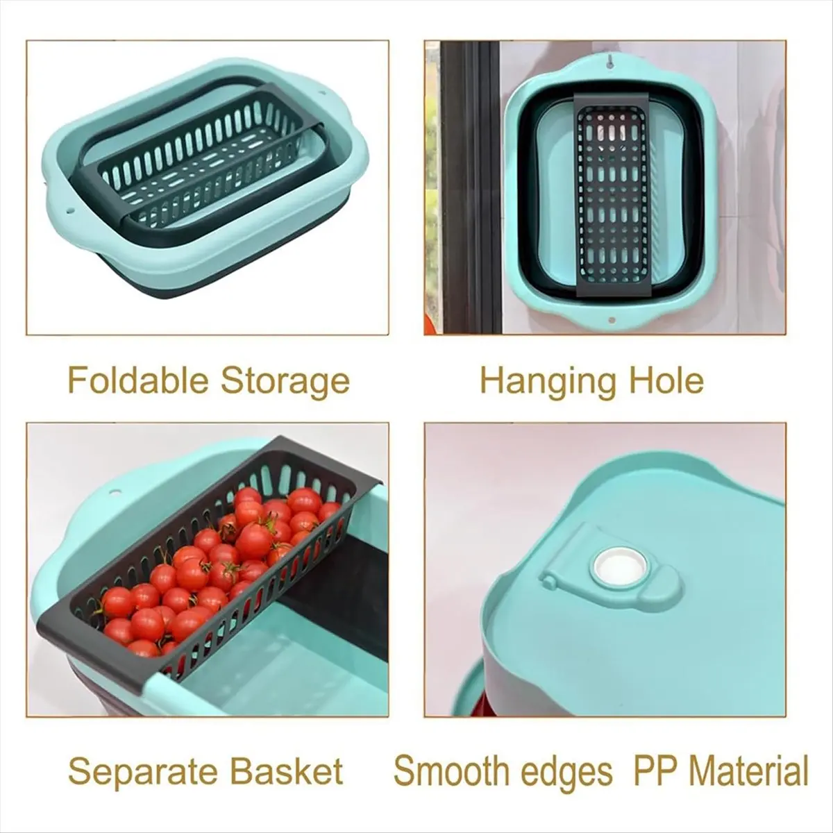 A013 Dish Basin with Drain Plug, Outdoor Multiuse Foldable Sink Tub, Wash Basin, Portable Kitchen Storage Tray
A013 Dish Basin with Drain Plug, Outdoor Multiuse Foldable Sink Tub, Wash Basin, Portable Kitchen Storage Tray
