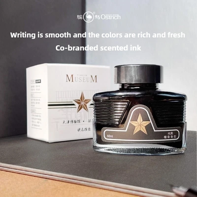 Ostrich 60/48ml Scented Fountain Pen Ink Calligraphy Dip Pen Ink Cartridge Scented Non-carbon Office School Supplies Stationery
Ostrich 60/48ml Scented Fountain Pen Ink Calligraphy Dip Pen Ink Cartridge Scented Non-carbon Office School Supplies Stationery