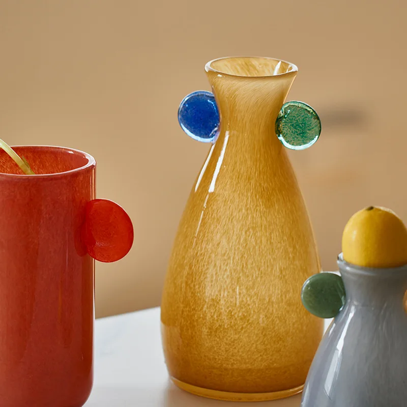 Ваза ручной работы с двойной ручкой, постепенный цвет, винтажный декор для столешницы, стеклянная ваза для цветов для обеденного стола, ТВ-шкафа, украшение дома
Ваза ручной работы с двойной ручкой, постепенный цвет, винтажный декор для столешницы, стеклянная ваза для цветов для обеденного стола, ТВ-шкафа, украшение дома