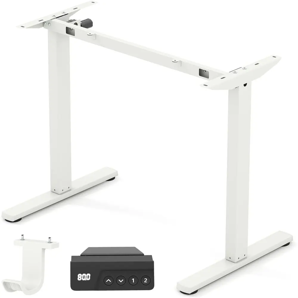 LED Display Height-Adjustable Standing Desk with 2 Memory Positions for 40-48 Desks (White)
LED Display Height-Adjustable Standing Desk with 2 Memory Positions for 40-48 Desks (White)