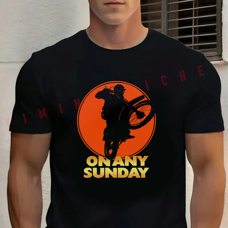 Men's Summer Cotton T-shirt Klassischer Motorrad-Motocross T Shirt Short Sleeved Casual Basic O-Neck Unisex Tops
Men's Summer Cotton T-shirt Klassischer Motorrad-Motocross T Shirt Short Sleeved Casual Basic O-Neck Unisex Tops