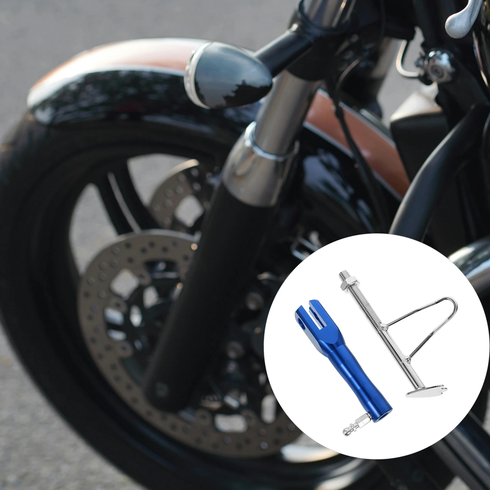 Single Sided Support Accessories Blue Electric Scooter Motorcycle Kickstand Replacement Stable Durable Material Fashion Design
Single Sided Support Accessories Blue Electric Scooter Motorcycle Kickstand Replacement Stable Durable Material Fashion Design