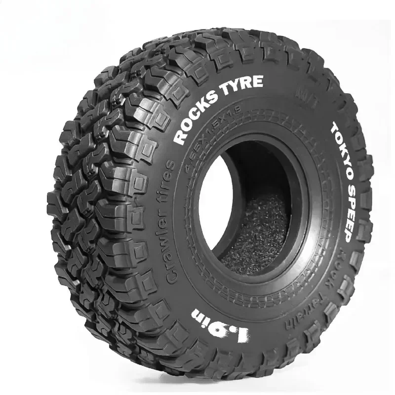 4PCS 116mm 1.9" Soft Rubber Tire Wheel Tyre for 1/10 RC Crawler Car FMS Yikong axila SCX10 CROSSRC R166 Modification Parts 
4PCS 116mm 1.9" Soft Rubber Tire Wheel Tyre for 1/10 RC Crawler Car FMS Yikong axila SCX10 CROSSRC R166 Modification Parts