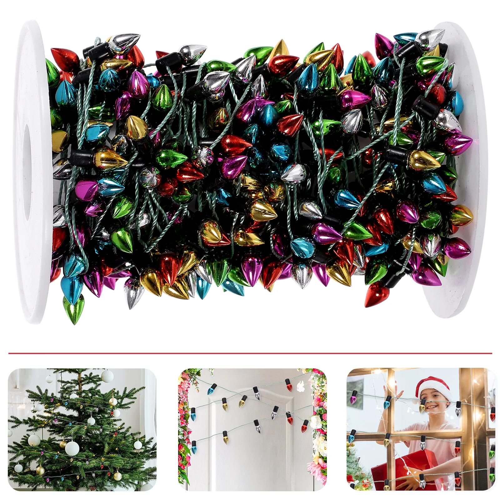 1 Roll Christmas Tree Decoration Light String High Simulation Fairy Lights For Home Mall Party Decor Xmas Simulation Light
1 Roll Christmas Tree Decoration Light String High Simulation Fairy Lights For Home Mall Party Decor Xmas Simulation Light