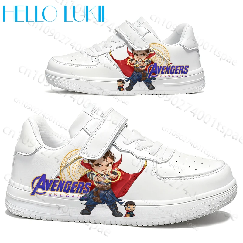 Parent Child Shoes Doctor Strange Theme Design Man Woman Breathable Waterproof Leather Boys Girls White Shoes in Stock
Parent Child Shoes Doctor Strange Theme Design Man Woman Breathable Waterproof Leather Boys Girls White Shoes in Stock