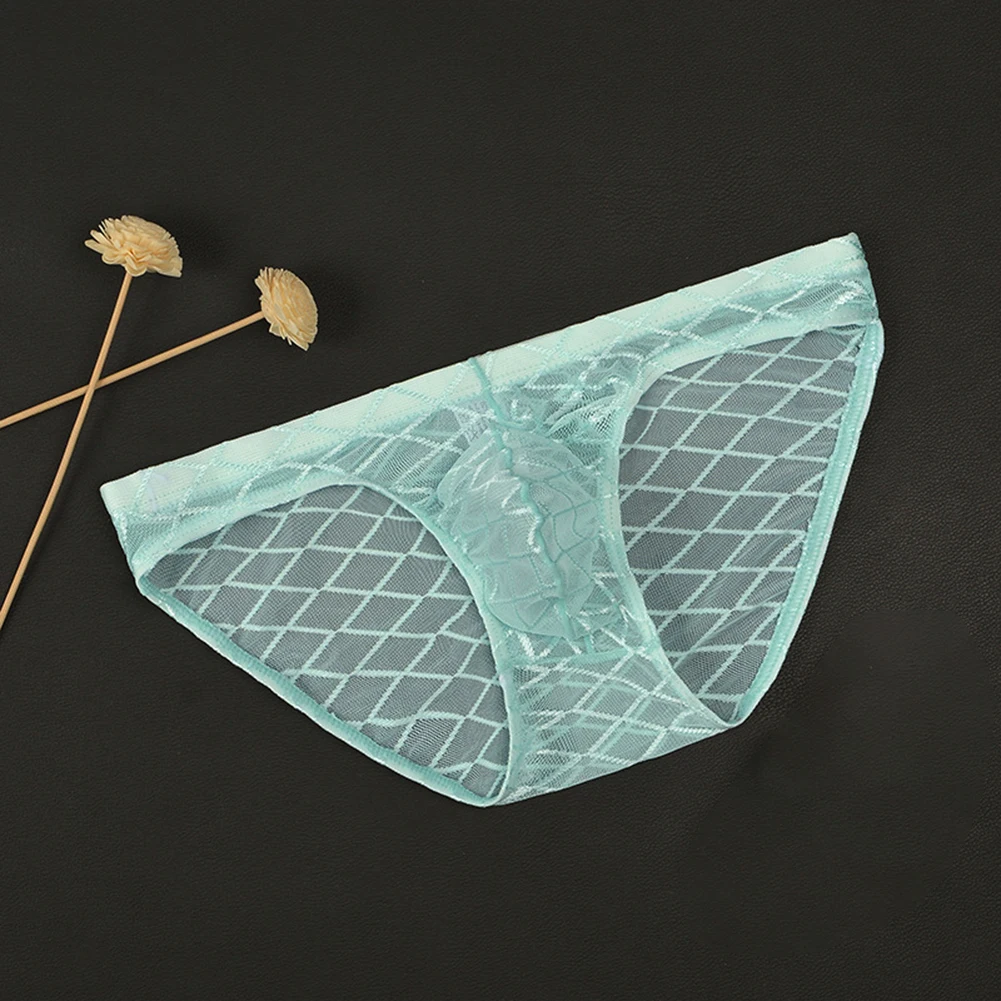 Sexy Lingerie Mens See Through Diamond Print Mesh Gay Sissy Briefs Breathable Underwear Low Rise Underpants Ultra-Thin Knickers
Sexy Lingerie Mens See Through Diamond Print Mesh Gay Sissy Briefs Breathable Underwear Low Rise Underpants Ultra-Thin Knickers