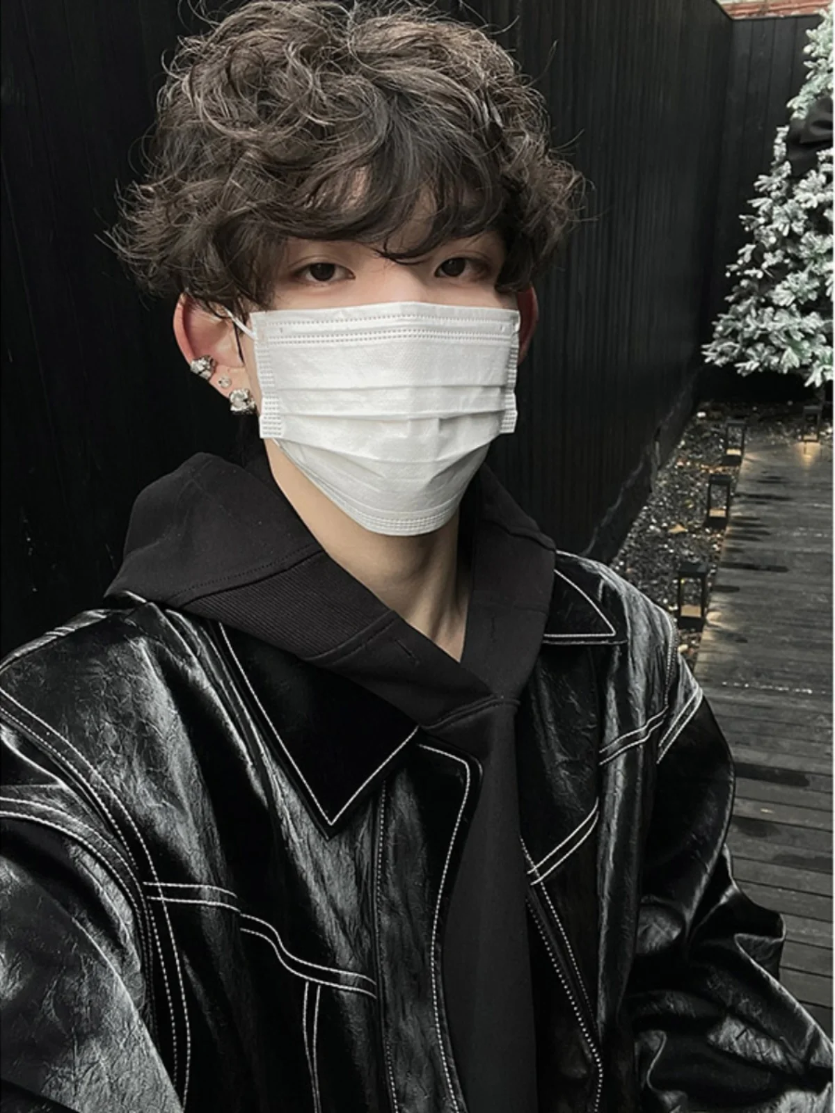 Black Leather Jacket Men's Spring Autumn Style Design Sensation Online Shirt Trendy Brand Handsome Workwear Jacket
Black Leather Jacket Men's Spring Autumn Style Design Sensation Online Shirt Trendy Brand Handsome Workwear Jacket