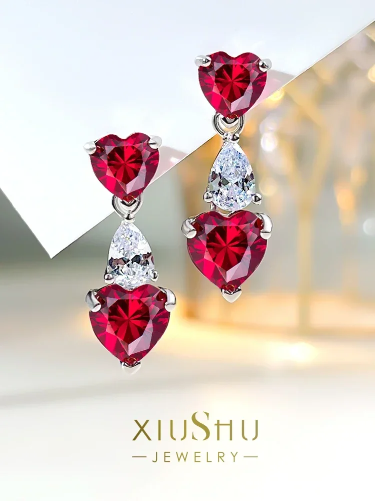 Fashion and Luxury Love Colorful Treasure 925 Silver Ring High Carbon Diamond Small Design Engagement Jewelry
Fashion and Luxury Love Colorful Treasure 925 Silver Ring High Carbon Diamond Small Design Engagement Jewelry