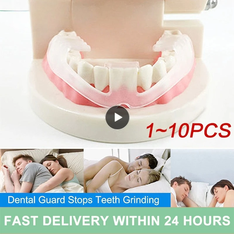 1 ~ 10 шт., силиконовая капа, бруксизм, шлифовка, устранение ортодонтических брекетов, фиксатор зубов, помощь для сна, храпа, ночной бокс, спорт
1 ~ 10 шт., силиконовая капа, бруксизм, шлифовка, устранение ортодонтических брекетов, фиксатор зубов, помощь для сна, храпа, ночной бокс, спорт