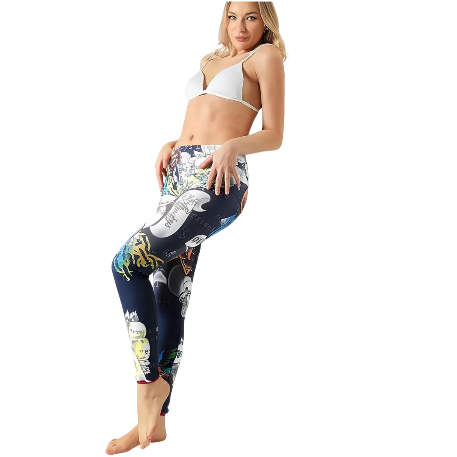 Printed Leggings for Women Pattern Graphic Colorful Cute Crazy High Waisted Workout Gym Running Exercise Yoga Pants
Printed Leggings for Women Pattern Graphic Colorful Cute Crazy High Waisted Workout Gym Running Exercise Yoga Pants